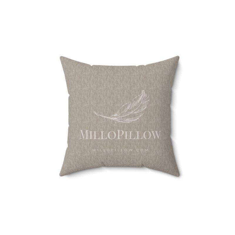 Neutral Taupe Pillow - Image 4