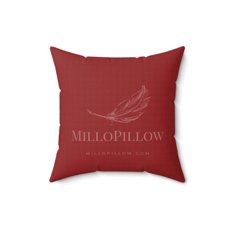 Cambridge Burgundy Pillow - Image 6