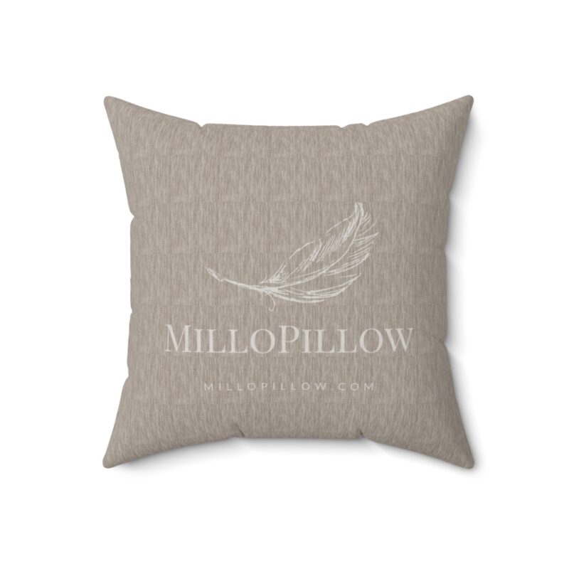 Neutral Taupe Pillow - Image 2