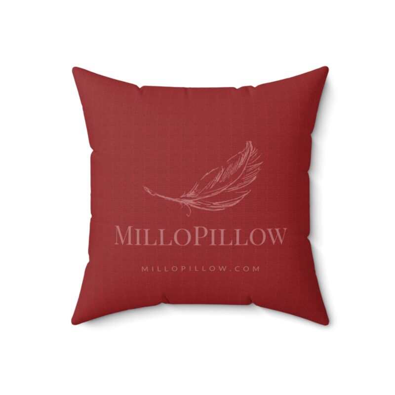 Cambridge Burgundy Pillow - Image 2