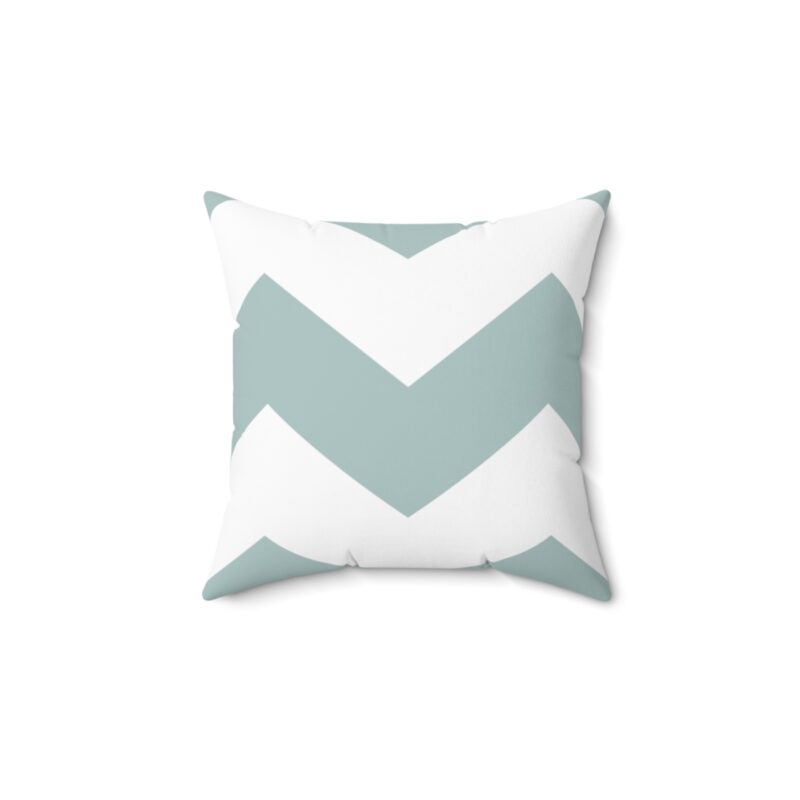 Chevron Teal Pillow - Image 4