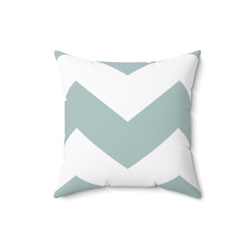 Chevron Teal Pillow - Image 7