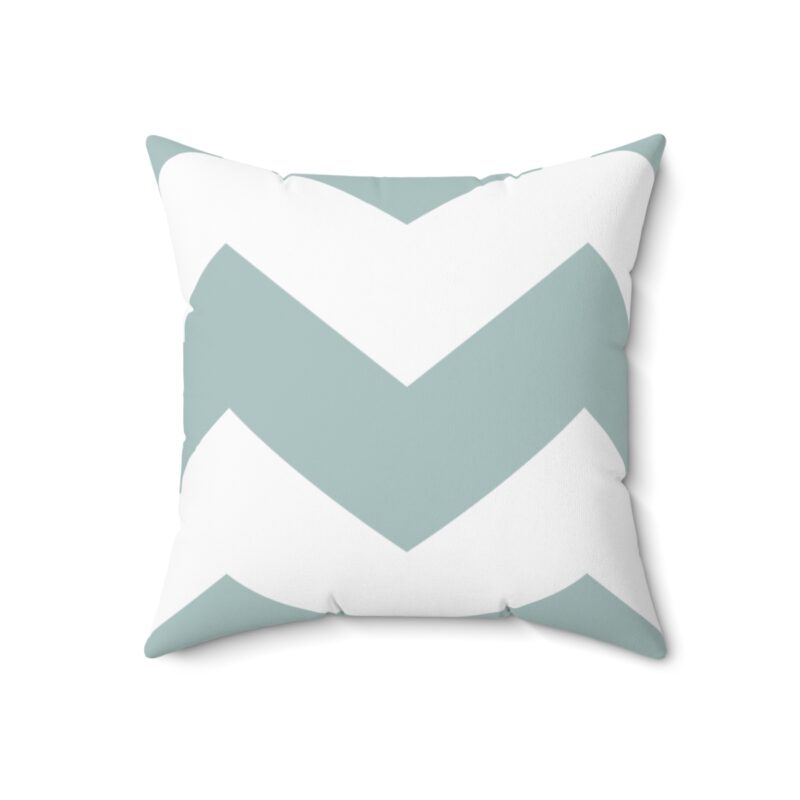 Chevron Teal Pillow - Image 10