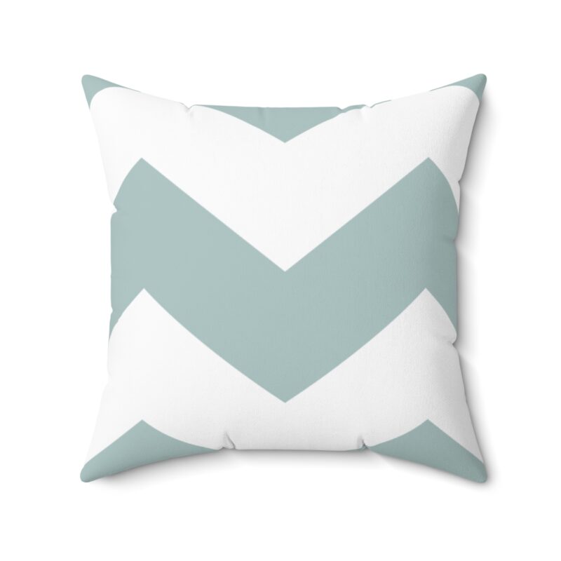 Chevron Teal Pillow