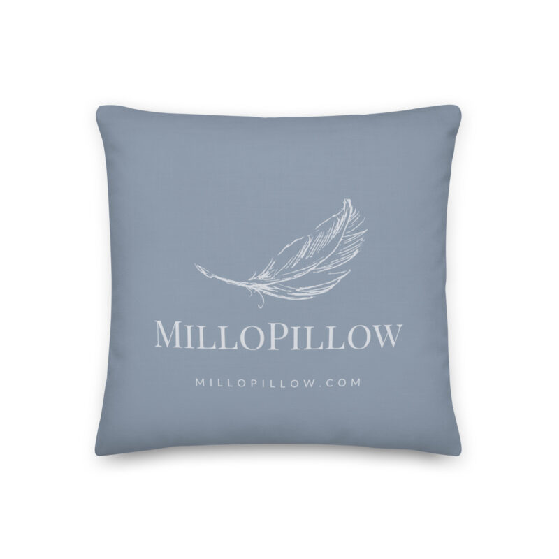Greige Stripe Pillow - Image 3