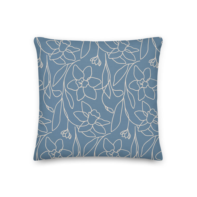 Linear Botanical Pillow - Image 2