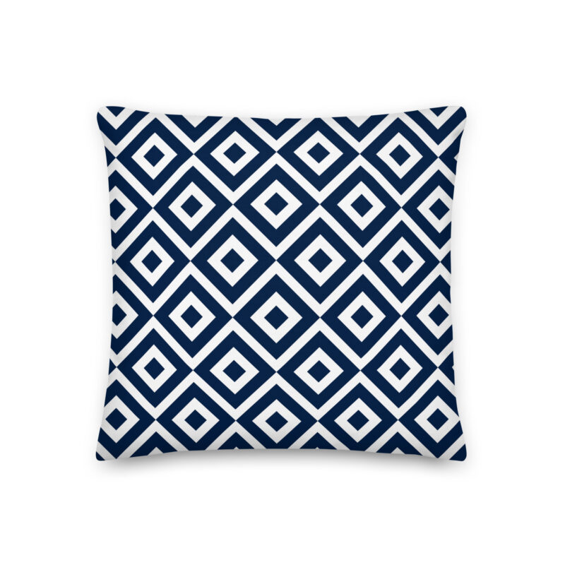 Diamond Blue Pillow - Image 2
