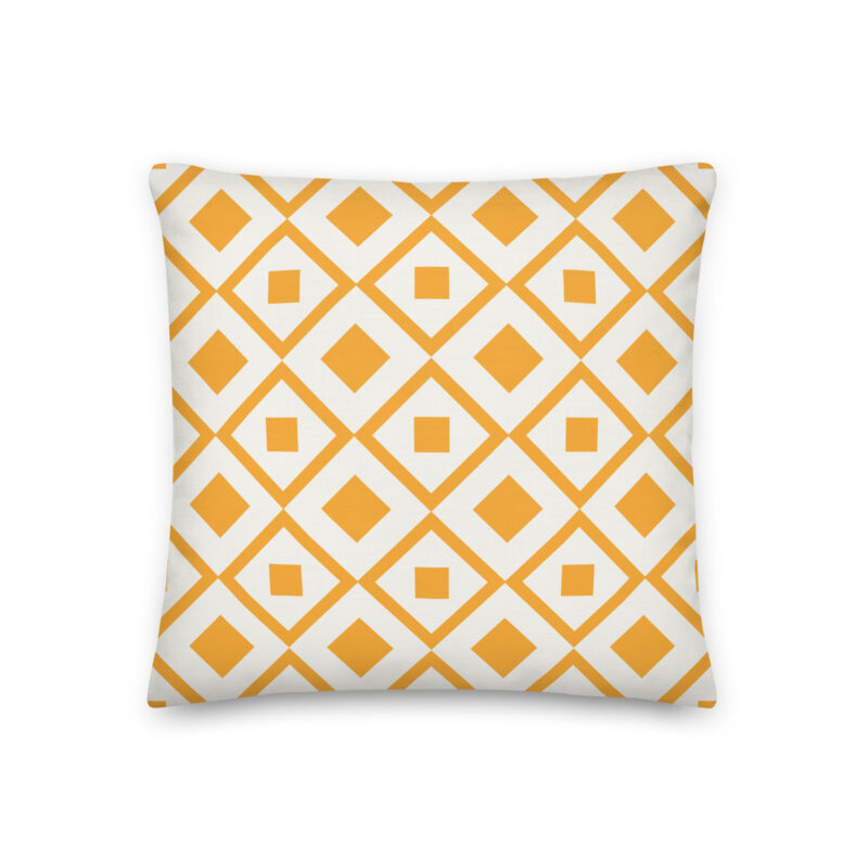 Diamond Orange Pillow - Image 2