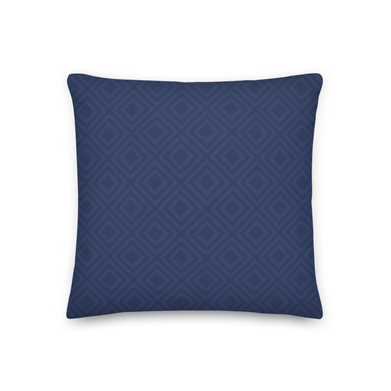 Diamond Indigo Pillow - Image 2