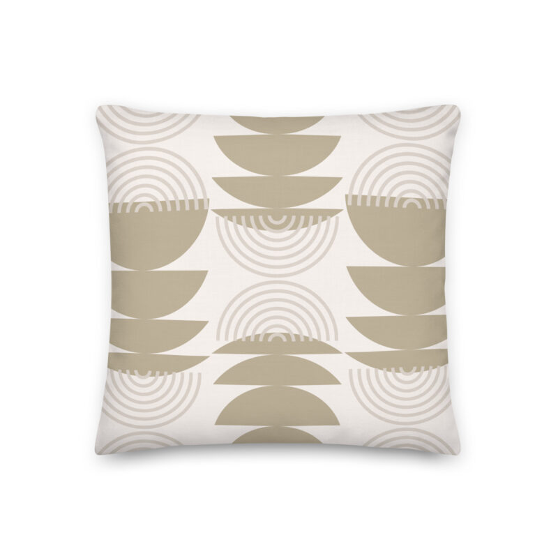 Midcentury Semicircle Pillow - Image 2