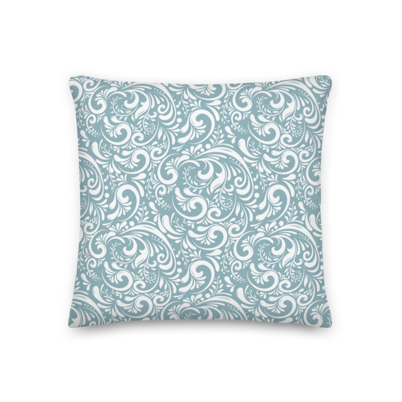 Paisley Teal Pillow - Image 2