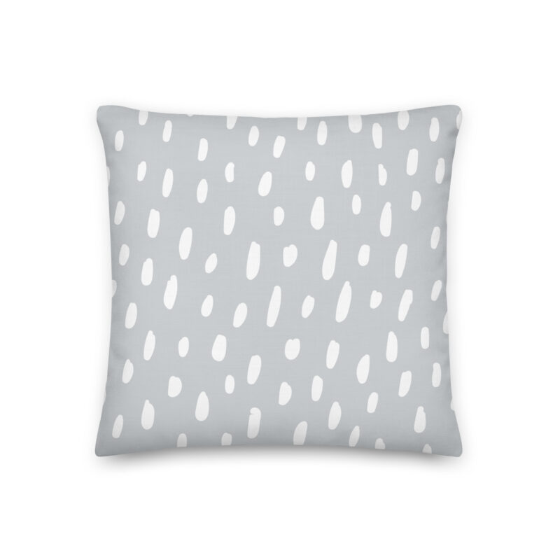 Spotty Grey Pillow - Image 2