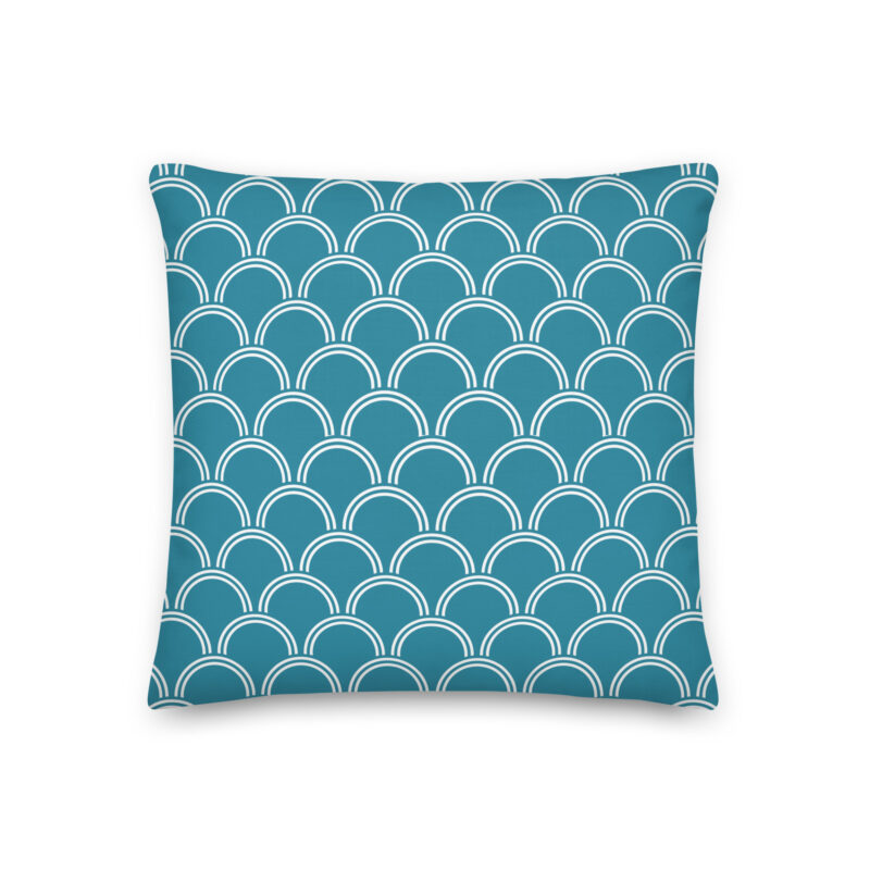 Pantone Fishscale Pillow - Image 2