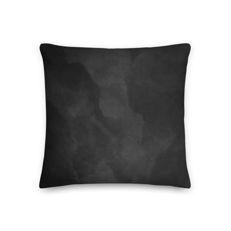 Watercolor Grey Pillow - Image 2