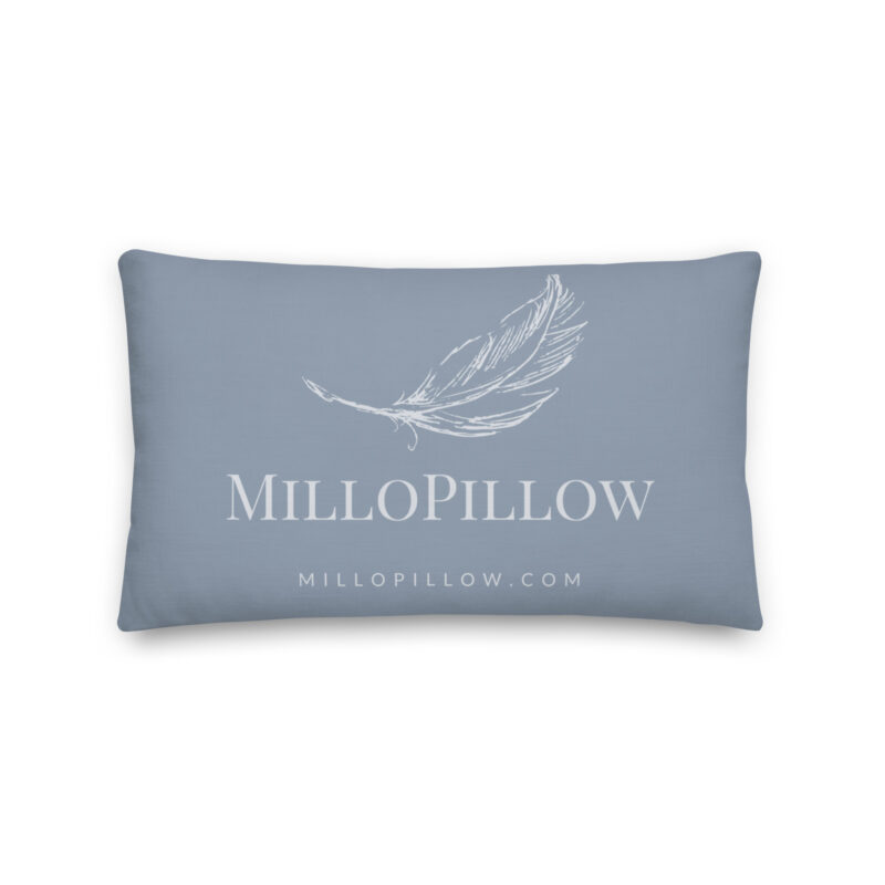 Greige Stripe Pillow - Image 5