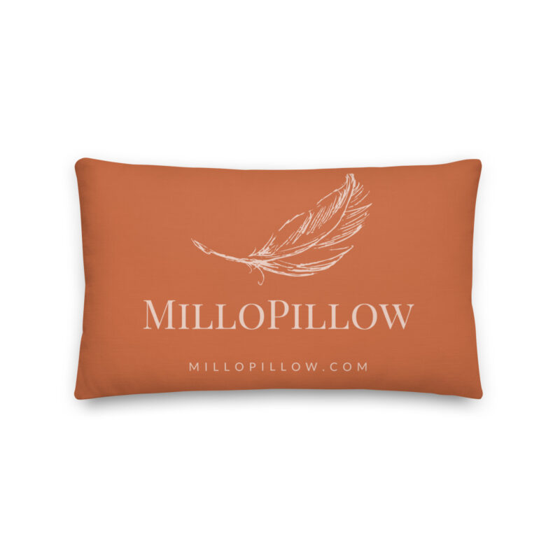 Midcentury Orange Pillow - Image 5