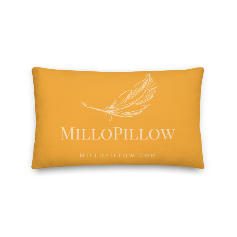 Diamond Orange Pillow - Image 5