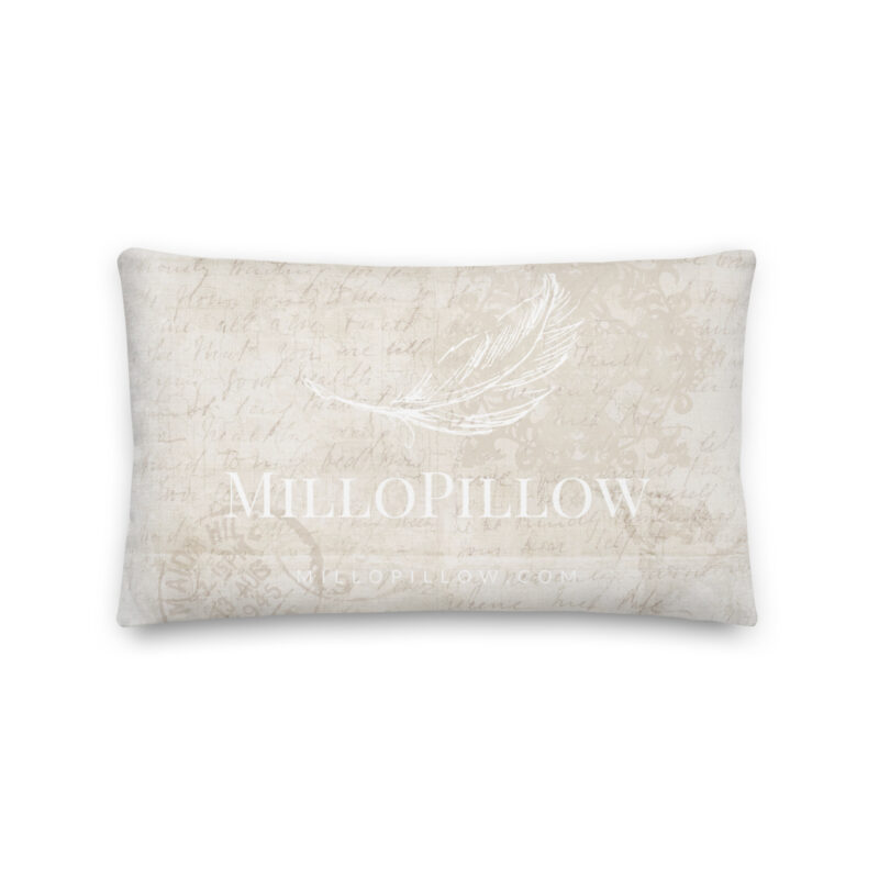 Vintage Letter Pillow - Image 5
