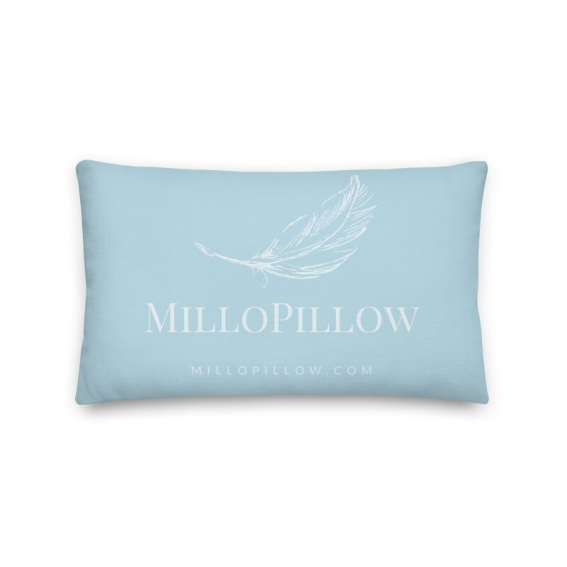 Watercolor Circleleaves Pillow - Image 5
