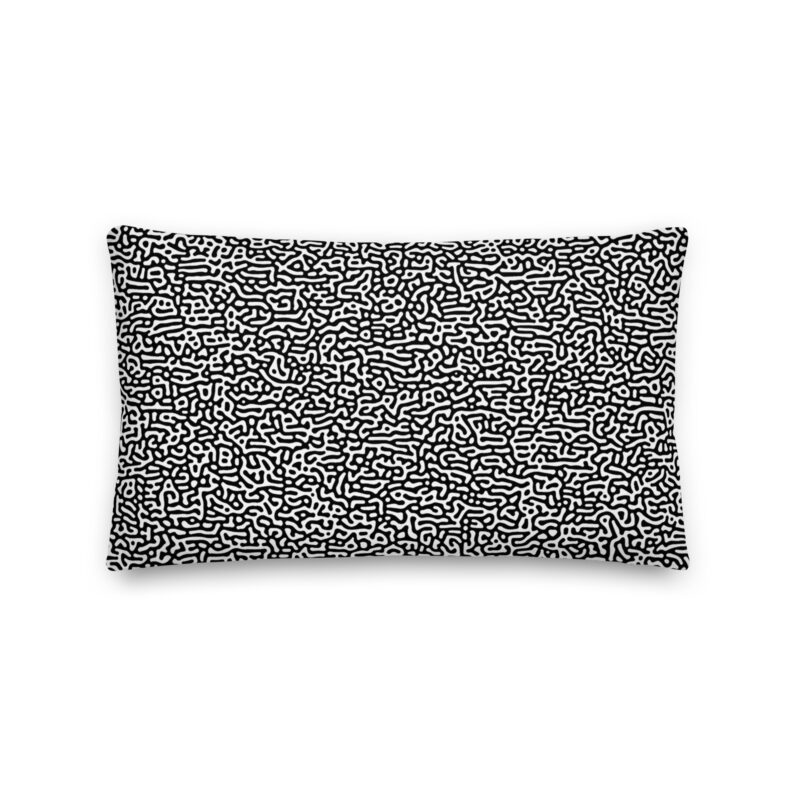 Turing Monochrome Pillow - Image 4