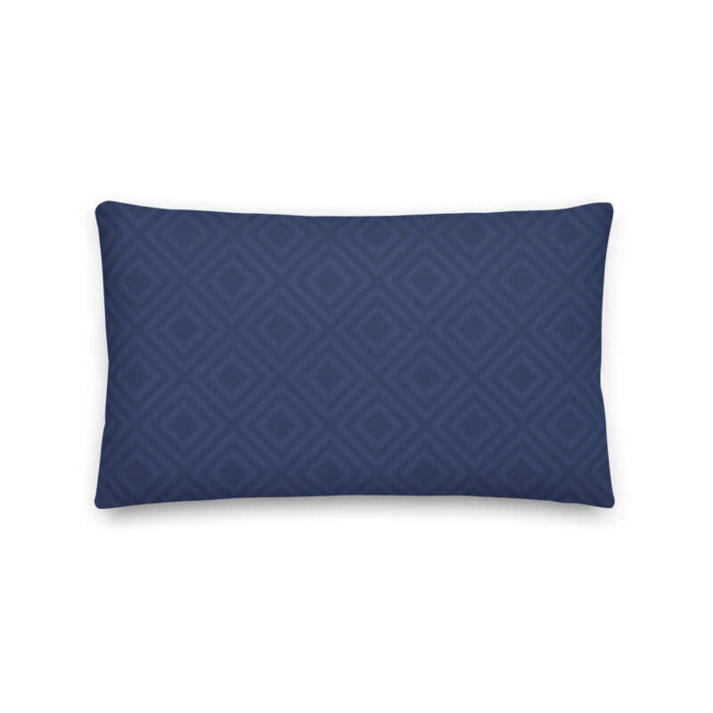 Diamond Indigo Pillow - Image 4