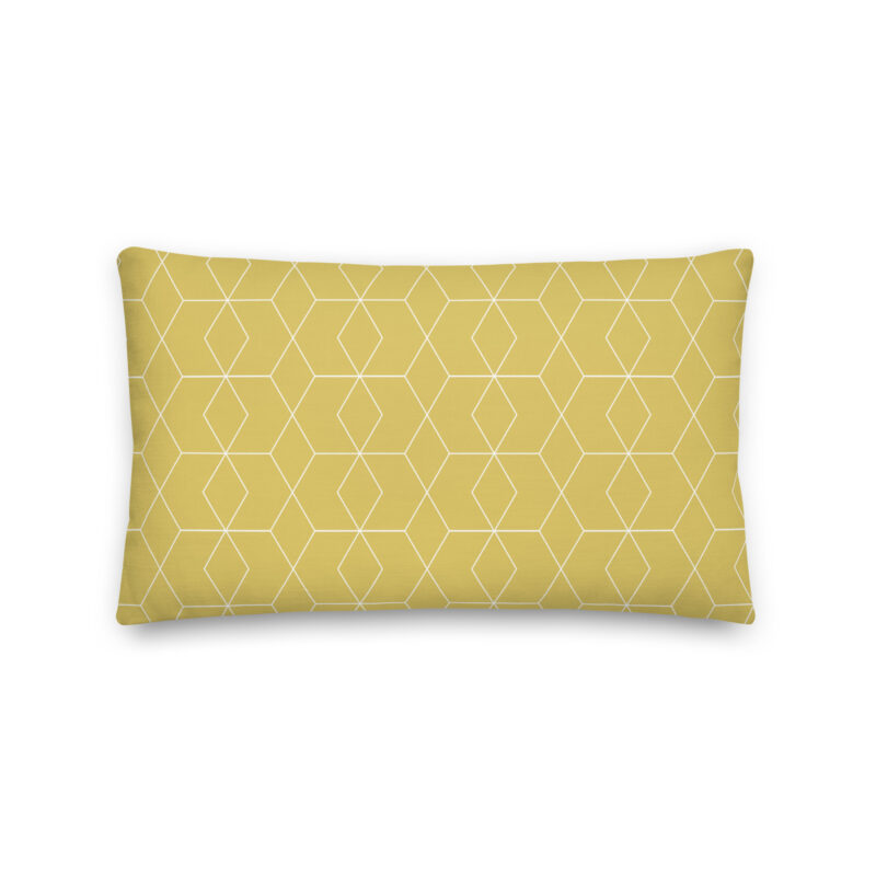 Geometrical Honeycomb Pillow - Image 4