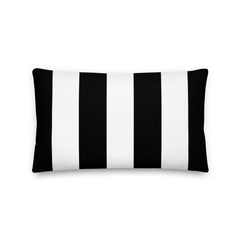 Monochrome Barstripe Pillow - Image 4