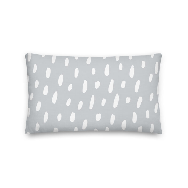 Spotty Grey Pillow - Image 6