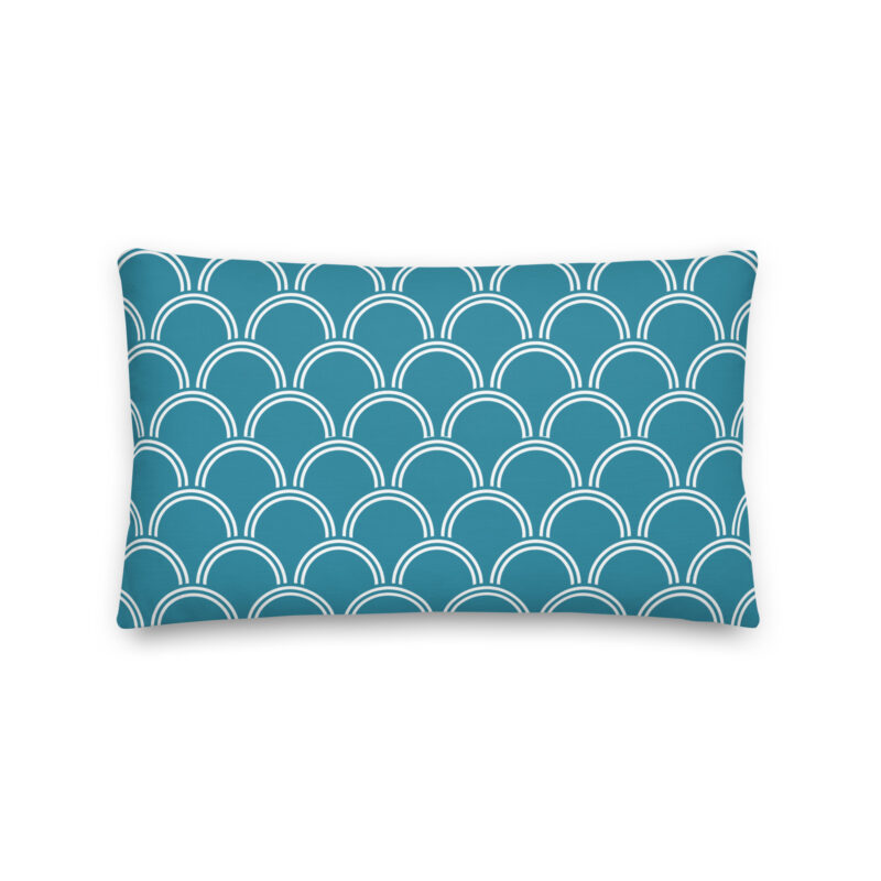 Pantone Fishscale Pillow - Image 4