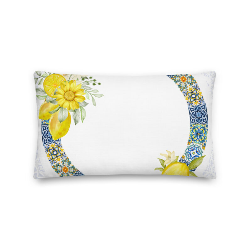 Sicilian Lemon Pillow - Image 4