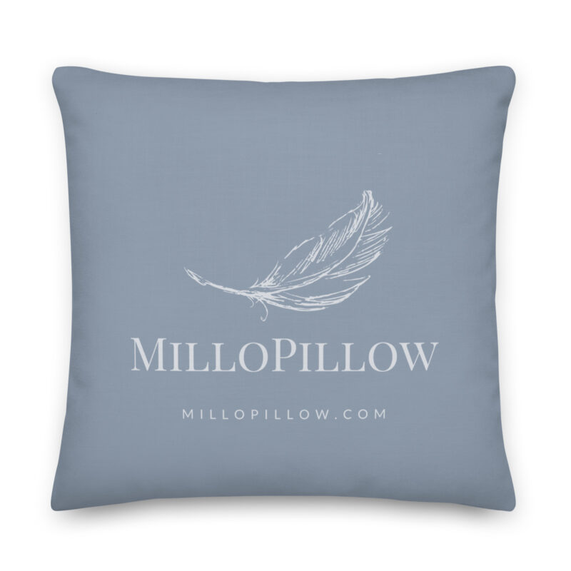 Greige Stripe Pillow - Image 6