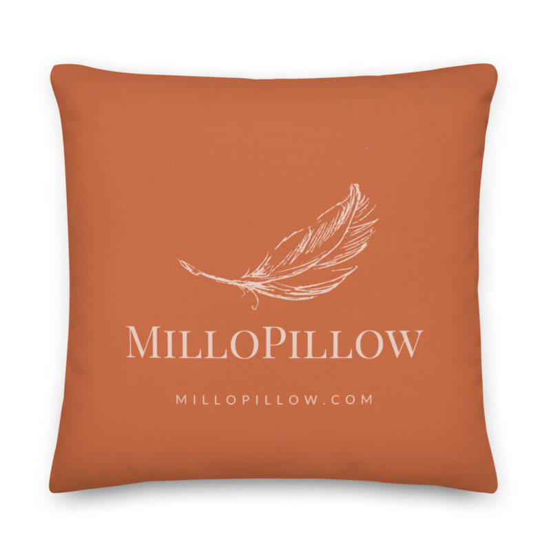 Midcentury Orange Pillow - Image 6