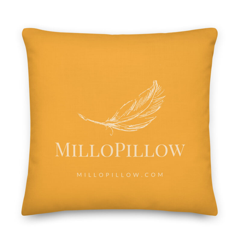Diamond Orange Pillow - Image 6