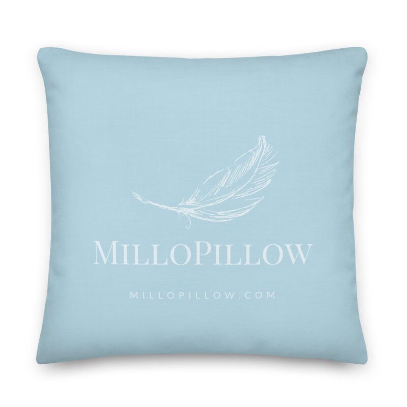 Watercolor Circleleaves Pillow - Image 6