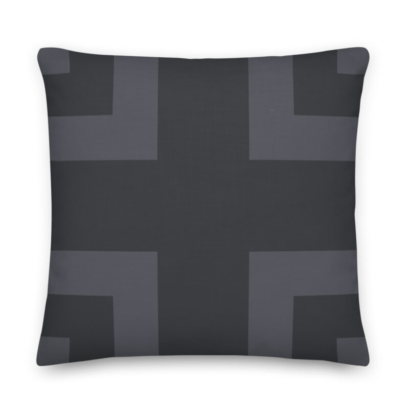 Quaterni Modern Grey Pillow