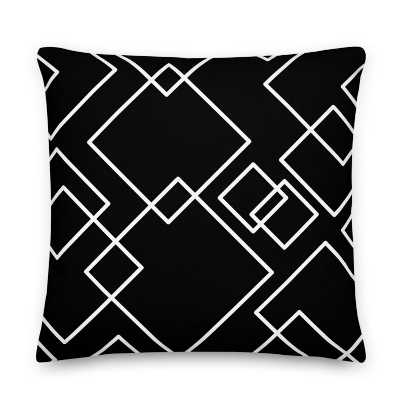 Diamond Monochrome Pillow
