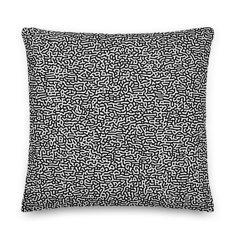 Turing Monochrome Pillow