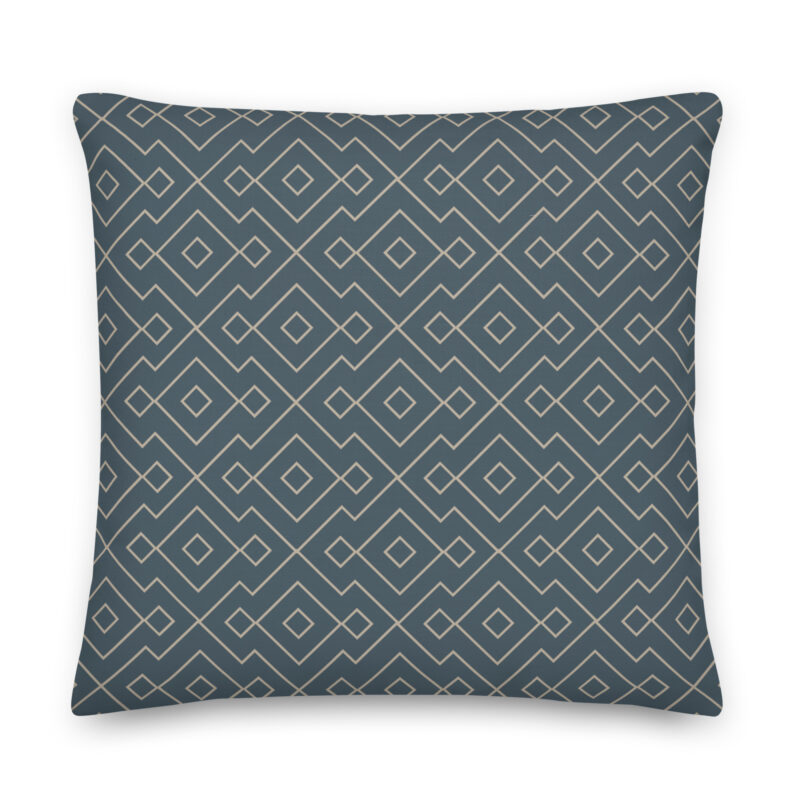 Linear Diamond Pillow