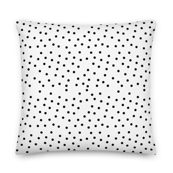Monochrome Dot Pillow