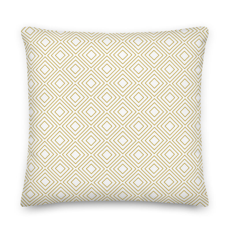 Champagne Diamond Pillow