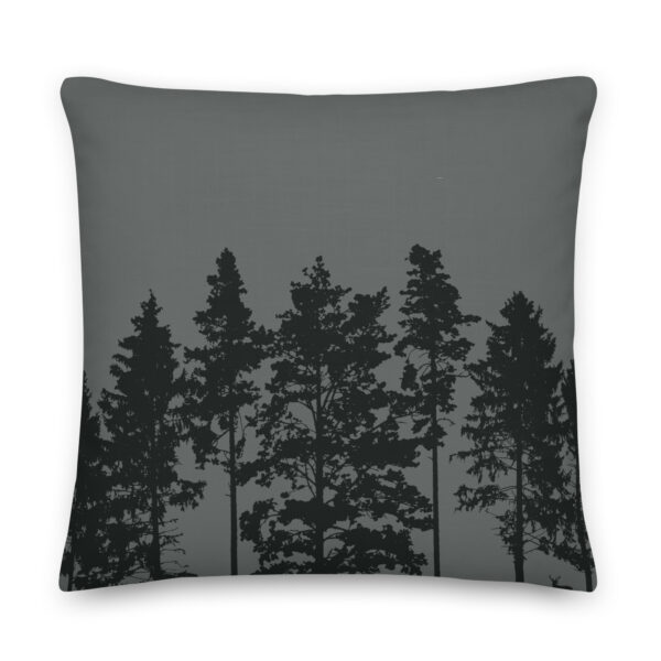 Forest Silhouette Pillow