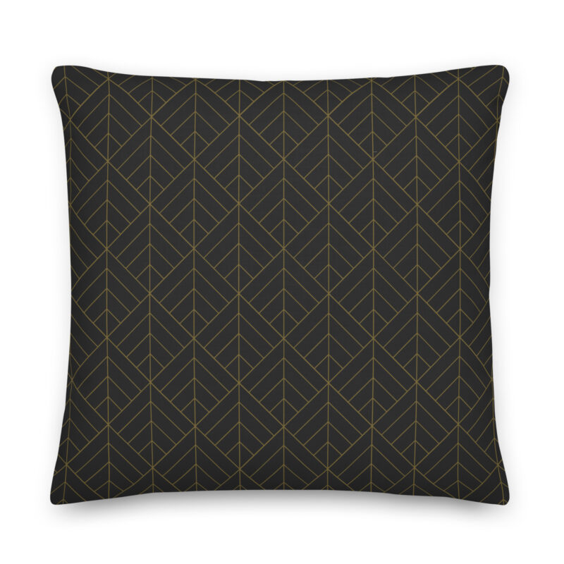 Artdeco Gold Pillow