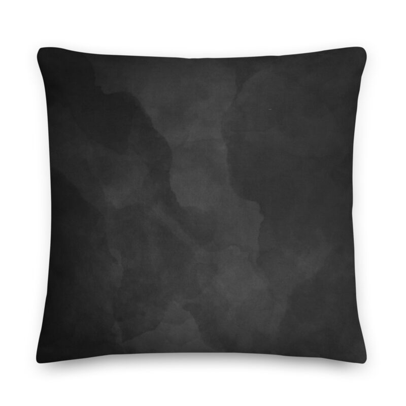 Watercolor Grey Pillow